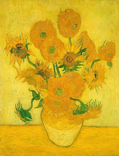 Vincent Van Gogh Sunflowers  ww oil painting picture
